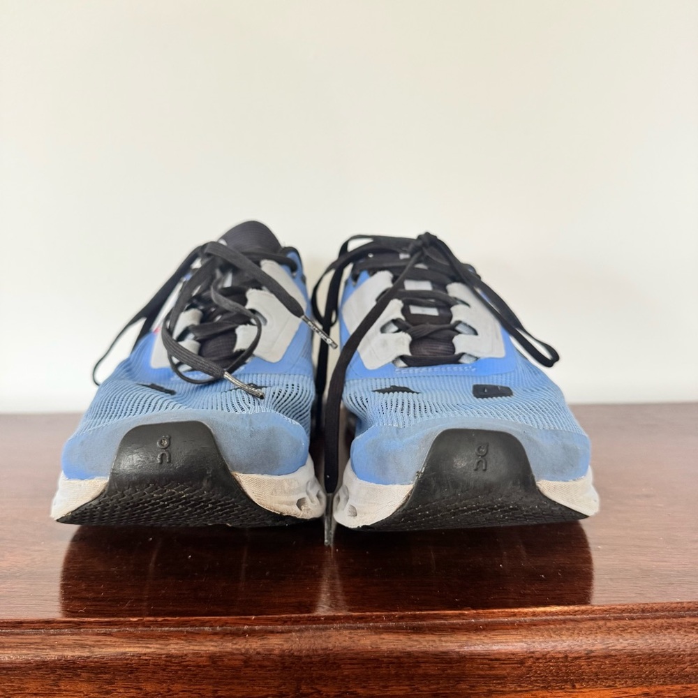 On Running CLOUDSTRATUS Running Sneakers Marina Blue Women’s 8 Shoes - Picture 4 of 8